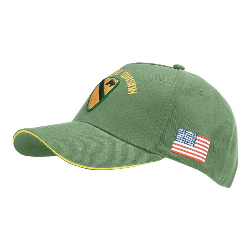 Cap 1st Cavalry Groen WW2 / Vietnam-2130-a